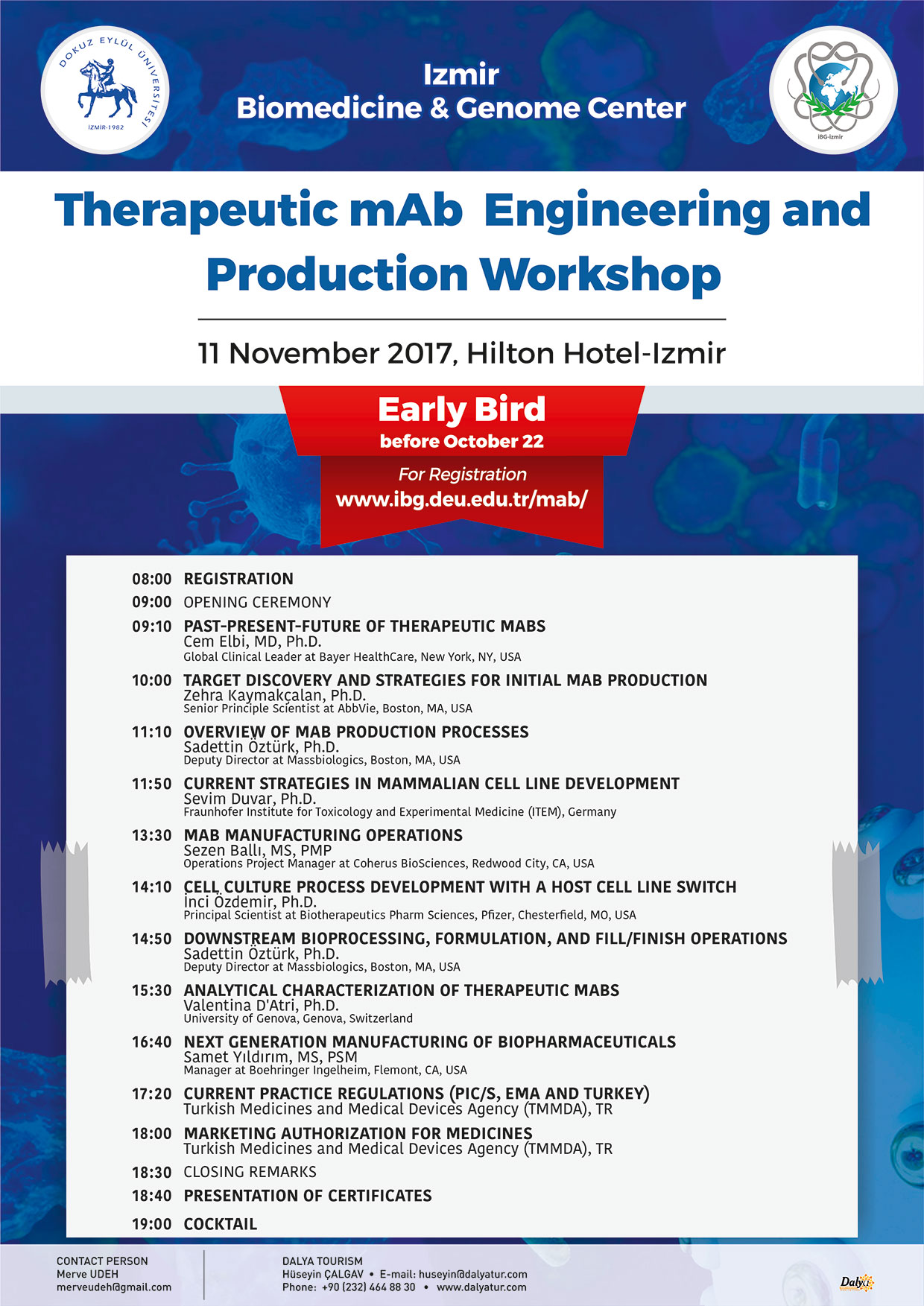 Therapeutic mAb Engineering and Production Workshop