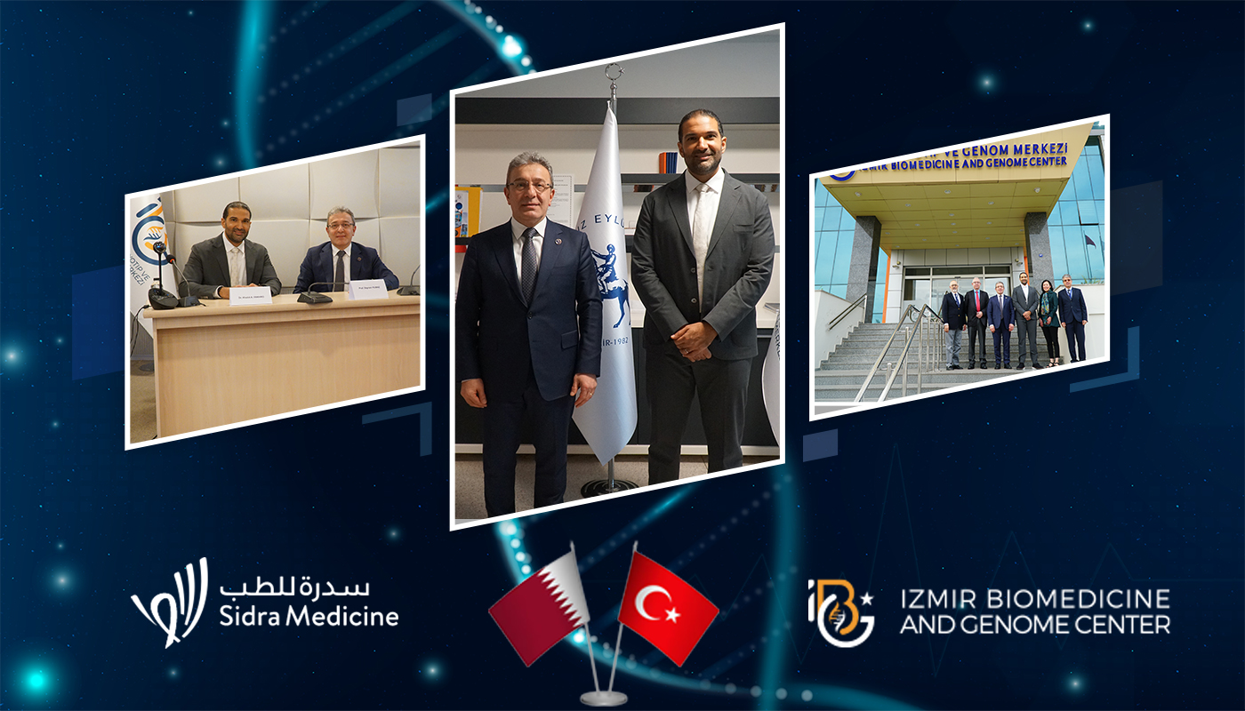 IBG and Sidra Medicine decide on institutional collaboration in scientific research