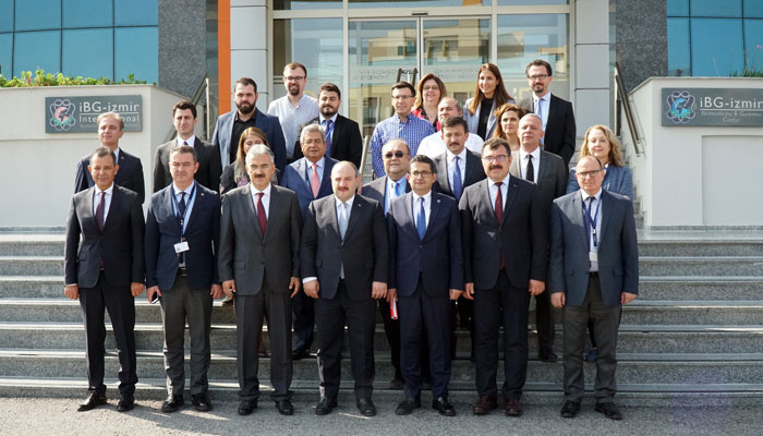 Minister of Industry and Technology Mustafa Varank visited IBG