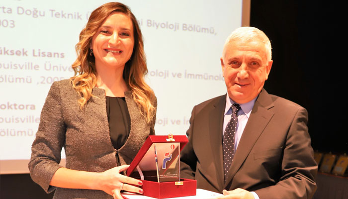 Assoc. Prof. Duygu Sağ receives METU Parlar Foundation Research Incentive Award