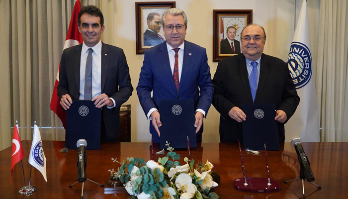 A Collaboration Protocol was Signed Between Izmir Biomedicine and Genome Center and Ege University