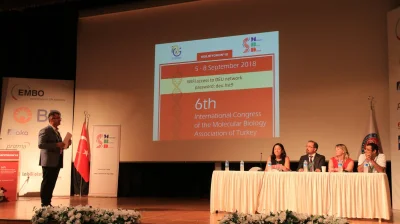 6TH INTERNATIONAL CONGRESS OF THE MOLECULAR BIOLOGY ASSOCIATION OF TURKEY WAS HELD AT IBG