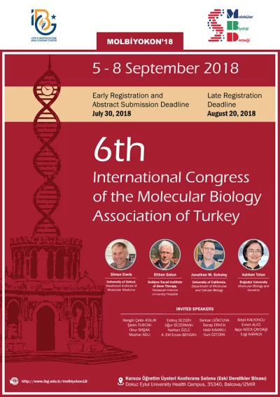 6th International Congress of the Molecular Biology Association of Turkey (MolBiyoKon)