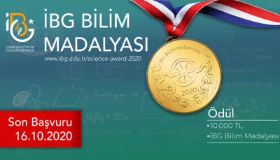 İBG BİLİM MADALYASI ÖDÜLÜ BAŞVURULARI AÇILDI!