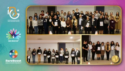 Students seek solutions for rare diseases on Rare Disease Day.