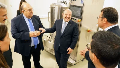 Minister of Industry and Technology Mustafa Varank visited IBG