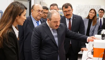 Minister of Industry and Technology Mustafa Varank visited IBG