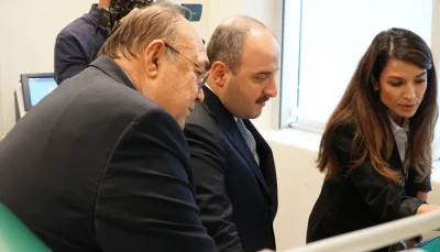 Minister of Industry and Technology Mustafa Varank visited IBG