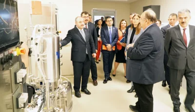 Minister of Industry and Technology Mustafa Varank visited IBG